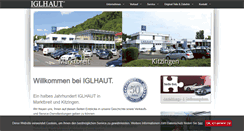 Desktop Screenshot of iglhaut-gmbh.de